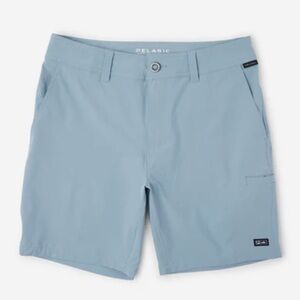 Pelagic Mako Hybrid Shorts Slate Size 40